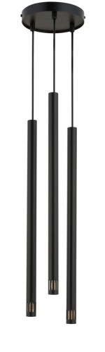 Sigma Sopel Laser lampa wisząca 3-punktowa czarna 33254