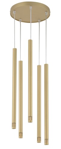 Sigma Sopel Laser lampa wisząca 5-punktowa złota 33230 33230