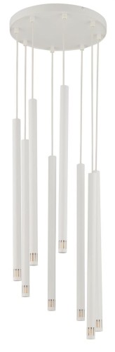Sigma Sopel Laser lampa wisząca 8-punktowa biała 33232 33232