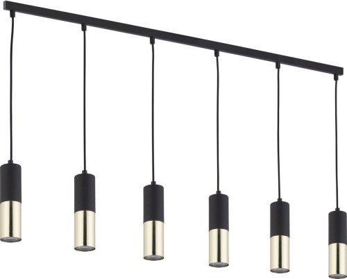 TK Lighting Lampa WISZĄCA ELIT BLACK 4368) TKL-4368