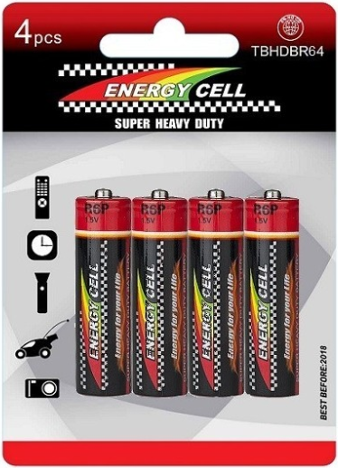 ENERGY CELL Bateria AA 4szt. 20113