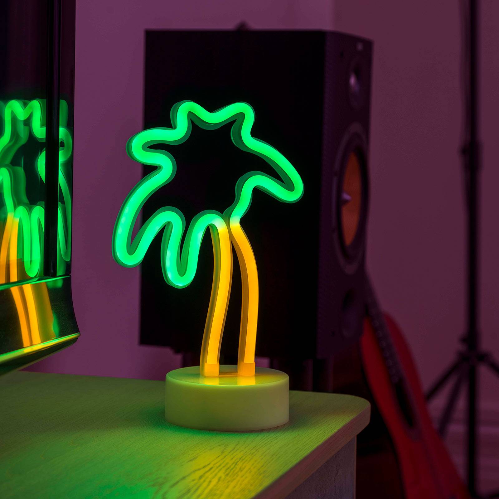 Konstsmide Season Oświetlenie dekoracyjne LED Palma, na baterie