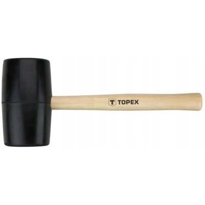 Topex młotek gumowy, 900g, , 02A347
