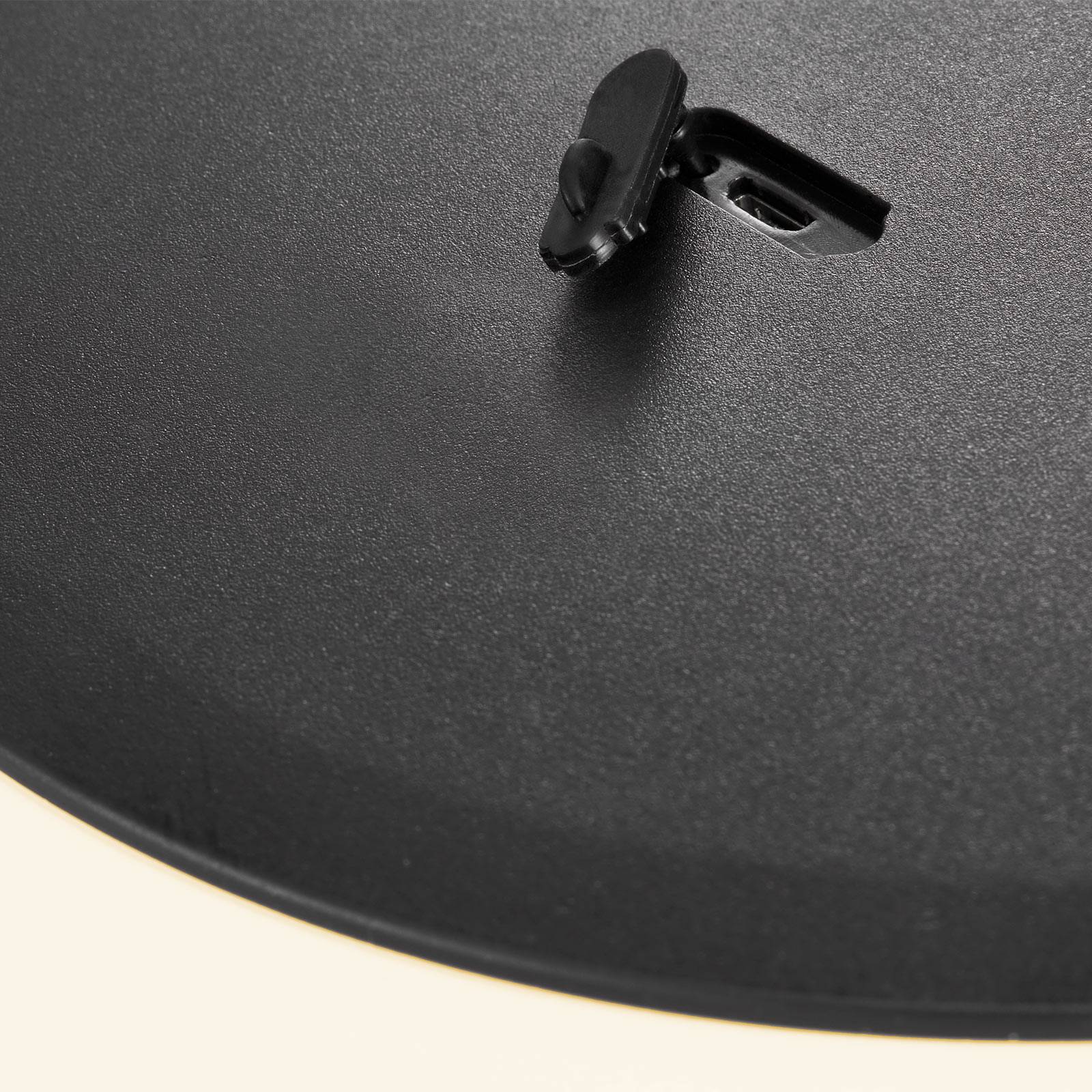 Nordlux Lampa stołowa LED Kettle Statyw drewniany, klosz 22cm