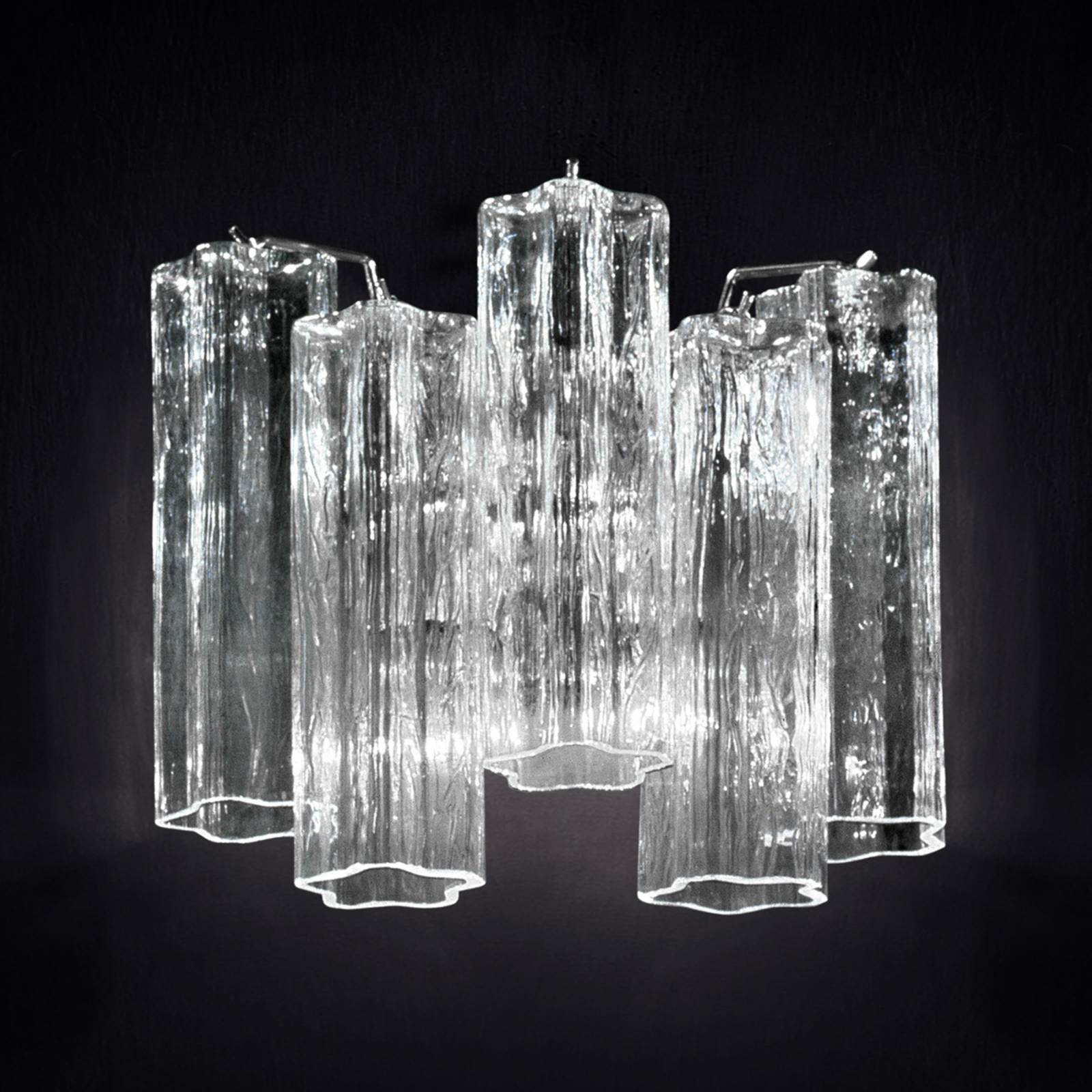 Novaresi Lampa ścienna murano Tronchi