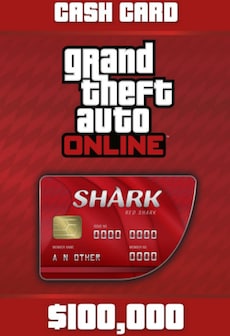 Grand Theft Auto Online: The Red Shark Cash Card 100 000 PC Rockstar