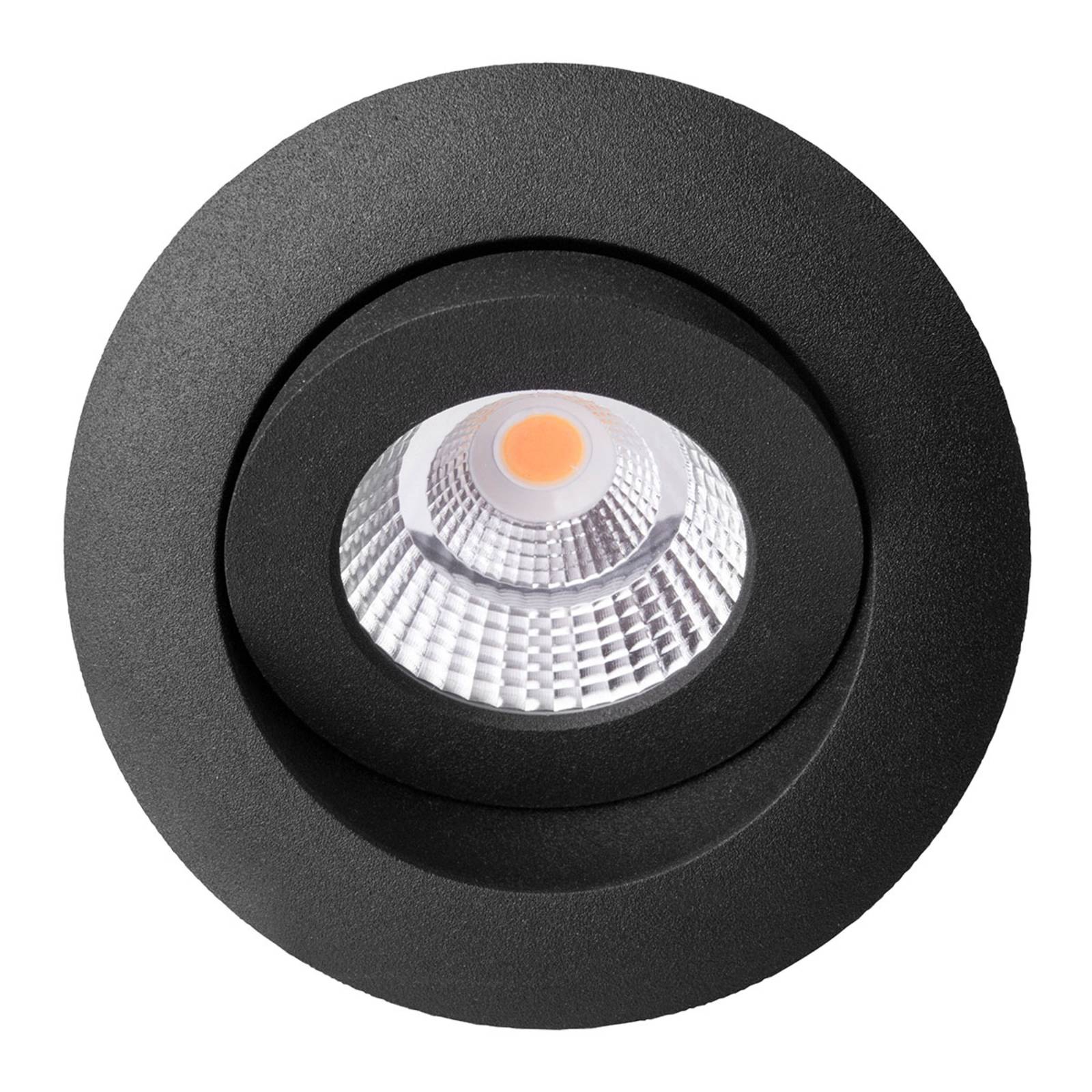 The Light Group Quick Install Allround 360° Spot czarny 2,700 K