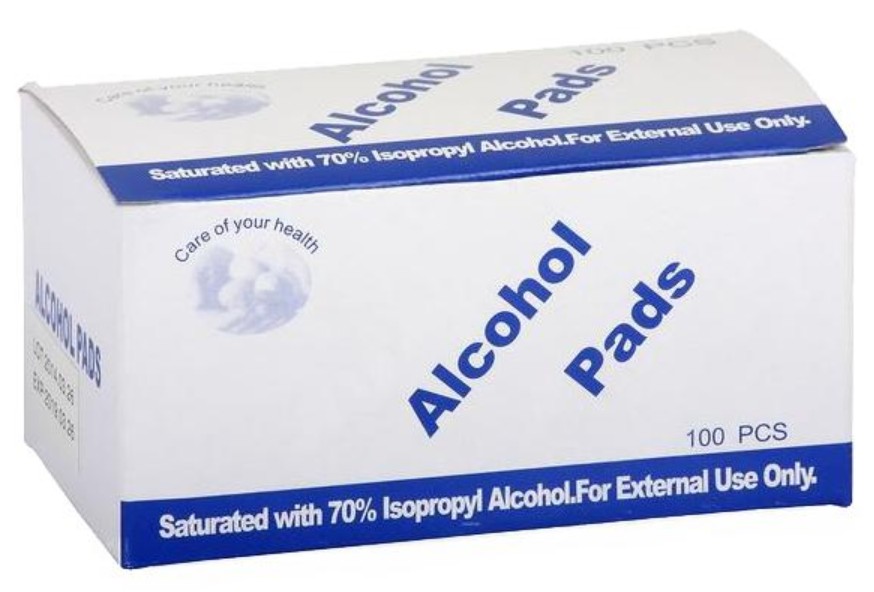 Chusteczki z alkoholem Alko-Pad 100 szt