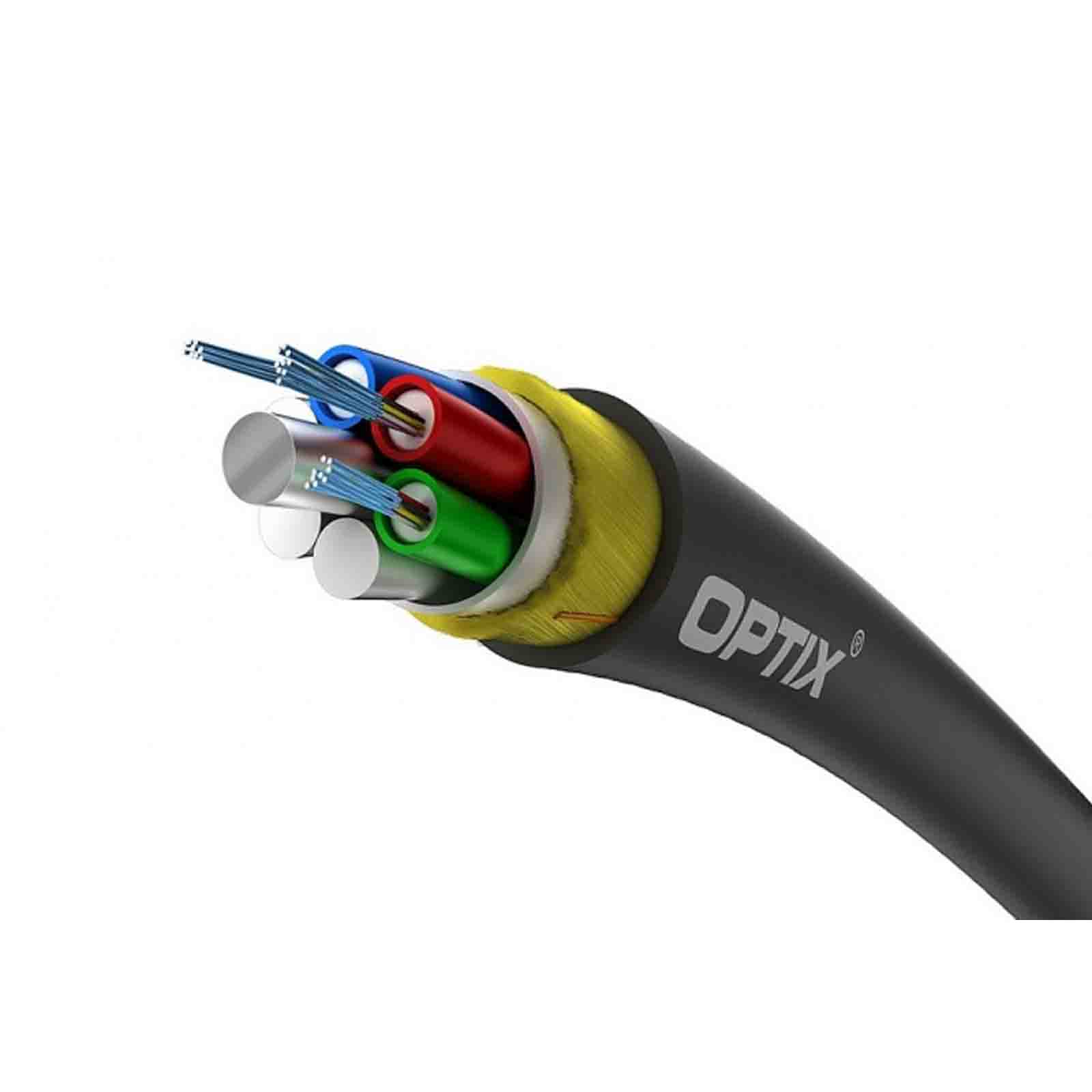 brak danych OPTIX kabel ADSS-XOTKtsdD 96x9/125 4T6F ITU-T G.652D 2.7kN Span 50m