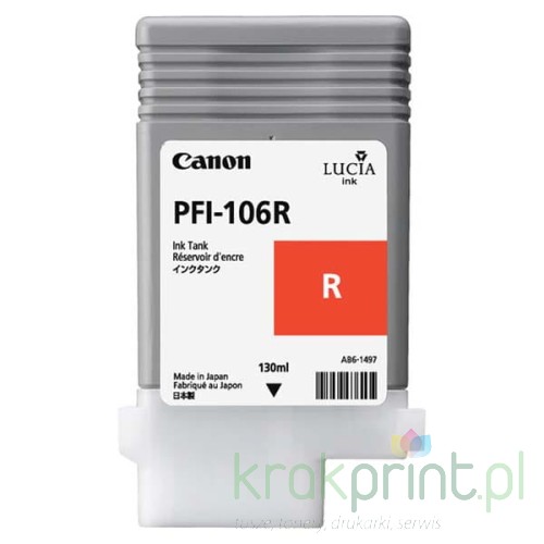 Canon PFI-106 R ink red 6627B001
