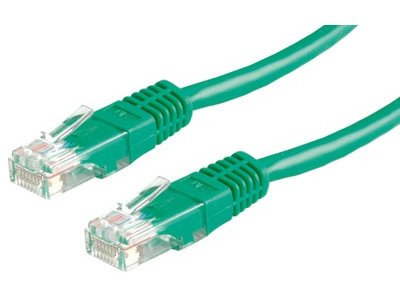 Patchcord UTP kat.5e 20m (zielony)