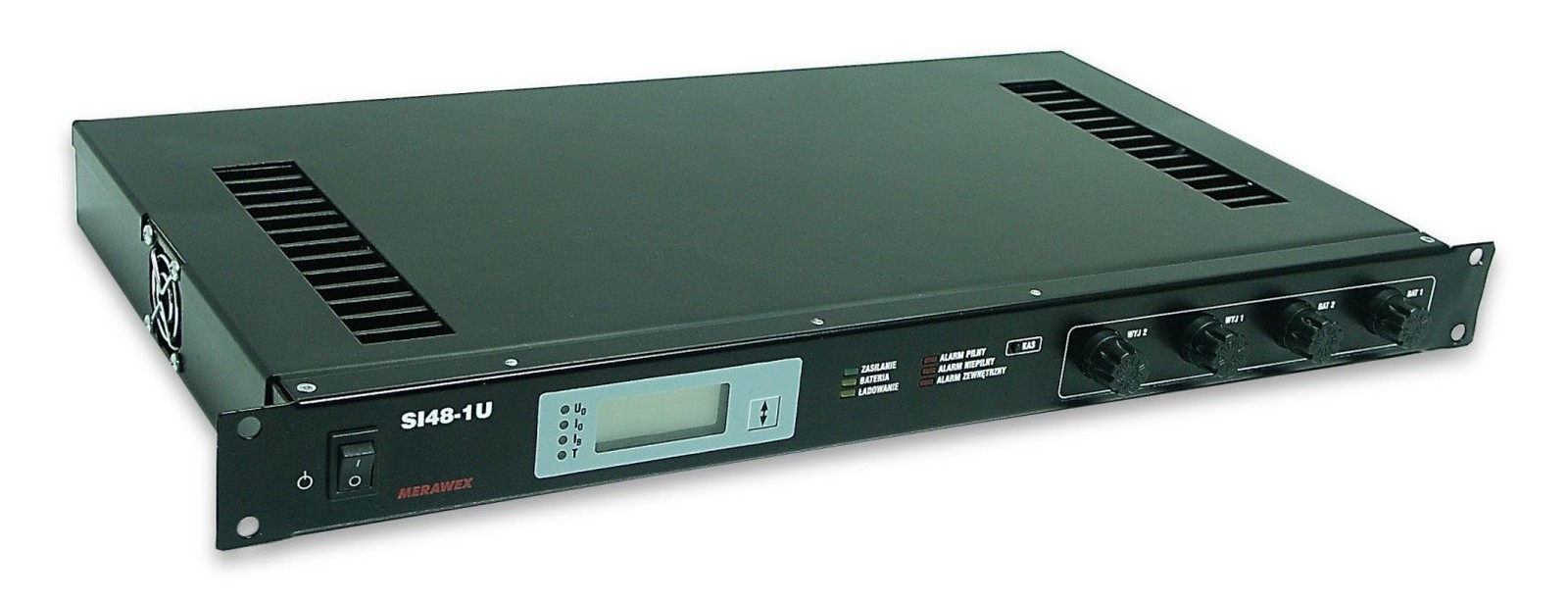 top Siłownia telekomunikacyjna 48V/16A, RS232, SI48-1U-16-2