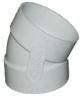 Kolano PVC 30°