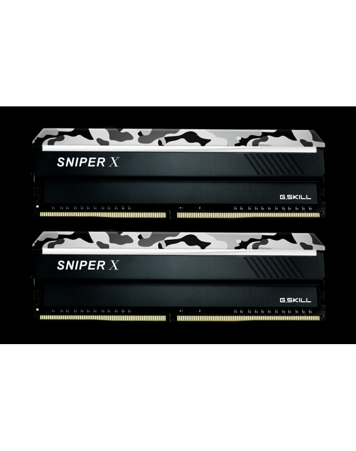 G.Skill DDR4 16 GB 3200-CL16 - Dual-Kit - Urban Camouflage, Sniper X F4-3200C16D-16GSXWB