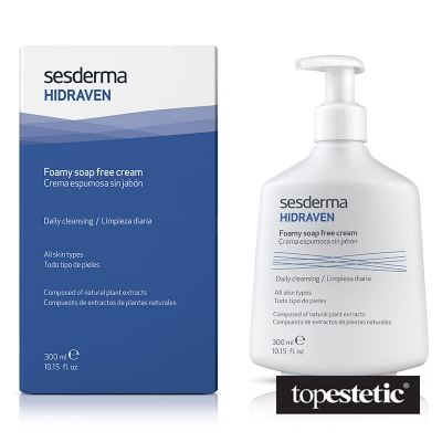 SesDerma Hidraven Soap Free Foamy Cream Pienisty krem bez mydła 300 ml