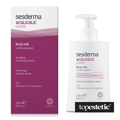 SesDerma Acglicolic Classic - Mleczko do ciała 200ml