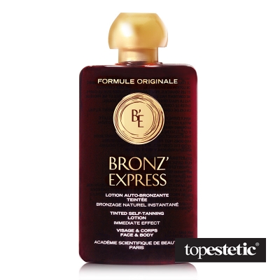 Academie BronzExpress tinted self tanning lotion - Samoopalacz płyn na twarz i ciało 100ml