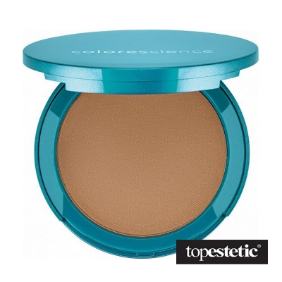 Colorescience Colorescience Natural Finish Pressed Foundation SPF 20 Minerały prasowane w kompakcie kolor Tan Natural (Girl from Ipanema) opalony ciepły 12 g