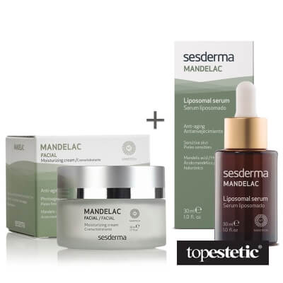 SesDerma zestaw Mandelac krem do twarzy + serum, 50ml + 30ml 7066625