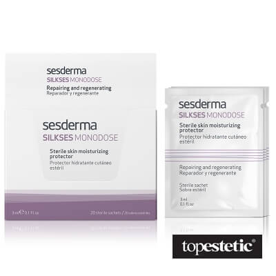 Фото - Крем і лосьйон Sesderma Silkses Nawilżający krem ochronny w saszetkach 20x3 ml 