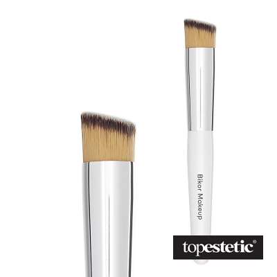 Bikor Bikor Ultra Foundation Brush Precyzyjny, płasko ścięty pędzel z miękkiego, syntetycznego włosia 1 szt.