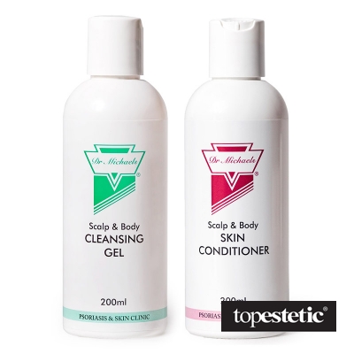 Dr Michaels Dr Michaels Zestaw Łuszczyca Głowy ZESTAW Odżywka 200 ml + Żel 200 ml
