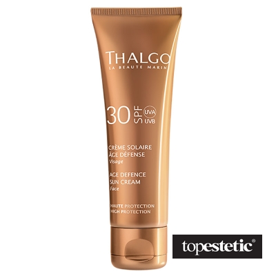 Thalgo Age Defence Sun Cream Face SPF 30 Przeciwzmarszczkowy krem do opalania 50 ml