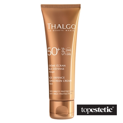 Thalgo Age Defence Sun Screen Cream SPF 50+ Przeciwzmarszczkowy krem ochronny 50 ml
