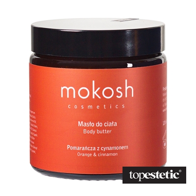 Фото - Крем і лосьйон MOKOSH - BODY BUTTER - ORANGE & CINNAMON - Masło do ciała - Pomarańcza z c