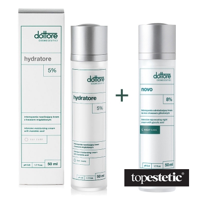 Dottore Kuracja Normalizująca 2019 ZESTAW Hydratore 50 ml + Novo 30 ml