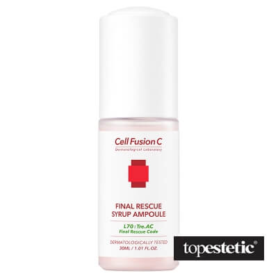 Cell Fusion C Final Rescue Syrup Ampoule Różowy syrop łagodzący podrażnienia 30 ml