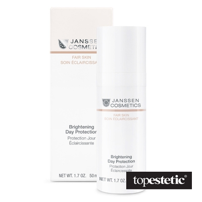 Janssen Cosmetics Cosmetics Brightening Day Protection Aktywny krem anti-aging, rozjaśniający przebarwienia na dzień SPF20 50 ml