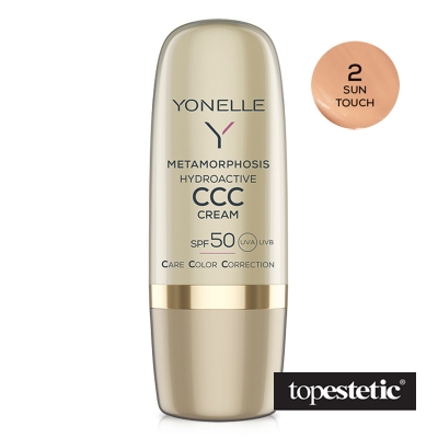 Yonelle Metamorphosis Hydroactive CCC Cream SPF 50 Hydroaktywny CCC krem SPF 50 (kolor Sun Touch) 30 ml