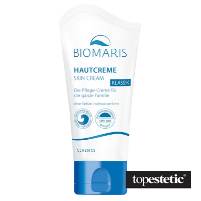 Biomaris Skin Cream Classic Without Perfume Krem ochronny z wodą morska i euceryną, bezzapachowy 50 ml