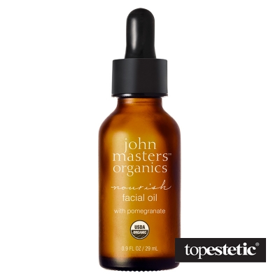 Masters John Organics John Organics Nourish Facial Oil With Pomegranate Odżywczy olejek do twarzy z granatem 29 ml