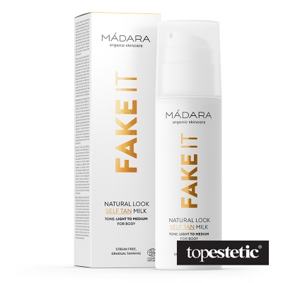 Madara Madara Fake It Self Tan Milk Naturalnie wyglądające mleczko samoopalające 150 ml