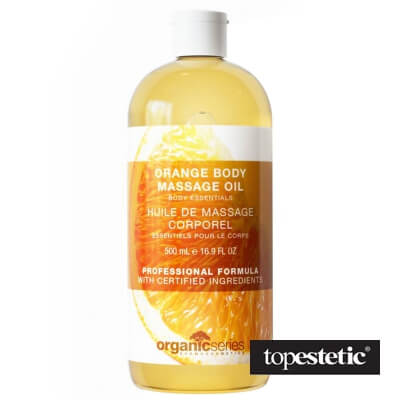 Organic Series Organic Series Orange Body Massage Oil Olejek do ciała pomarańczowy 500 ml