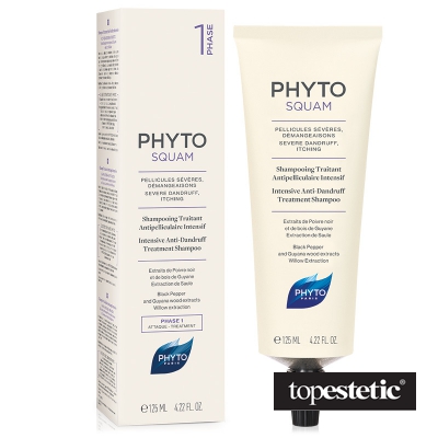 Ales Groupe PHYTO Phytosquam Szampon przeciwłupieżowy 125 ml