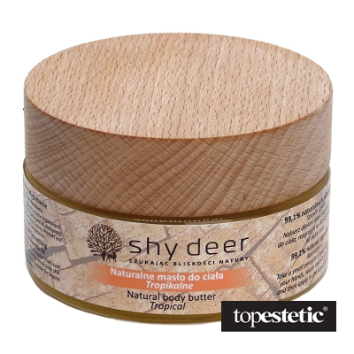 Shy Deer Shy Deer Natural Body Butter Tropical Naturalne masło do ciała tropikalne 100 ml