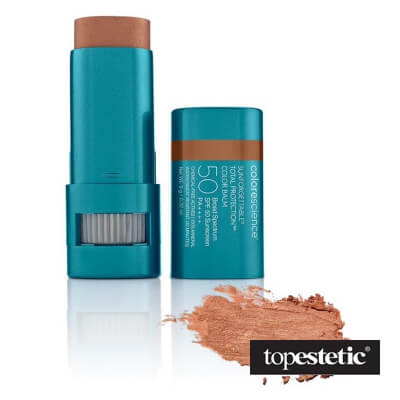 Colorescience Colorescience Sunforgettable Total Protection Color Balm Balsam do ust oraz policzków SPF50 (kolor Bronze) 9 g