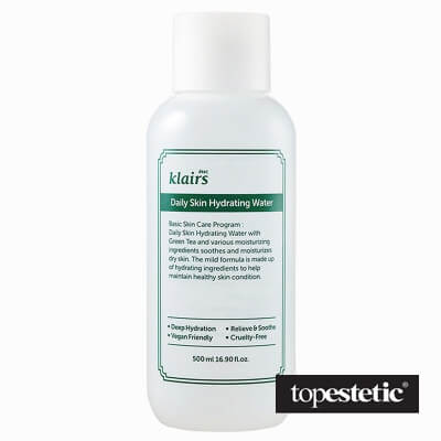 Klairs Klairs Daily Skin Hydrating Water Nawadniający tonik na bazie składników certyfikowanych jako EWG GREEN 500 ml