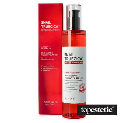 Some By Mi Some By Mi Snail Truecica Miracle Toner Silny regenerujący tonik idealny dla skóry uszkodzonej przez stan zapalny 135 ml