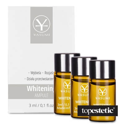 Yasumi Yasumi Whitening Set ZESTAW Ampułka na przebarwienia 3 szt x 3 ml