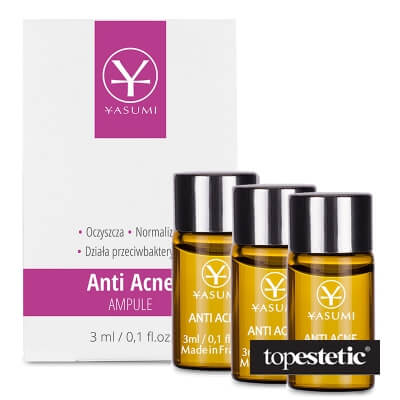 Yasumi Yasumi Anti-Acne Set ZESTAW Ampułka przeciwtrądzikowa 3 szt x 3 ml
