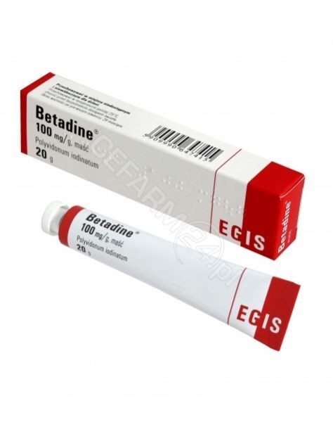 EGIS PHARMACEUTICALS PLC Betadine 10% maść antyseptyczna 20 g