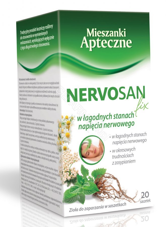 Herbapol LUBLIN Nervosan fix 2 g x 20 sasz
