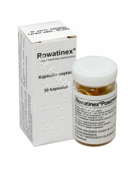 DELFARMA Rowatinex x 30 kaps import równoległy Delfarma |  OD 199 PLN!