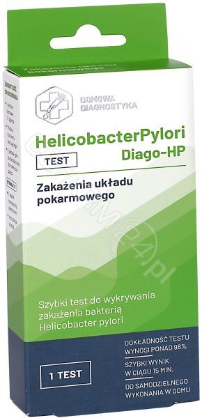 Diagnosis Test Diago-HP do wykrywania zakażenia Helicobacter Pylori