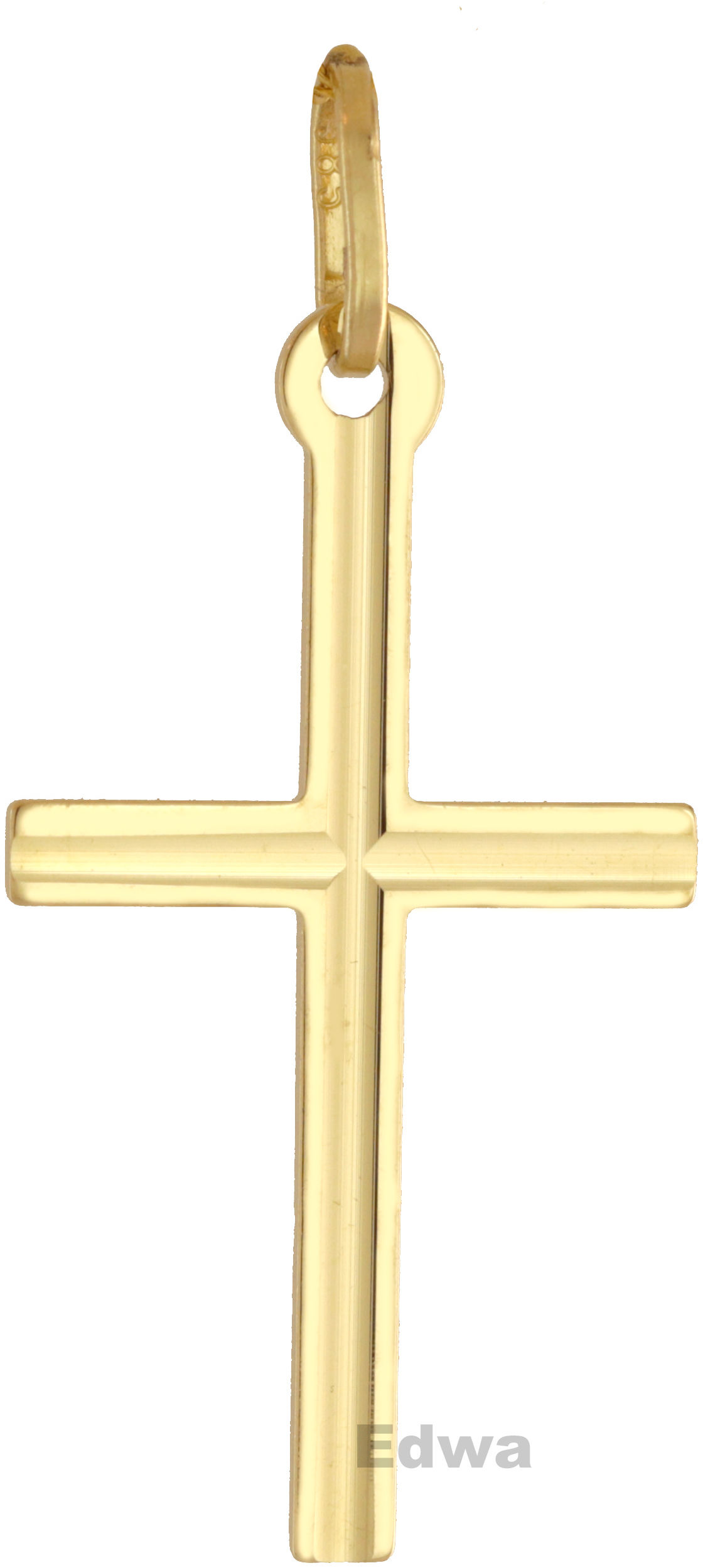 Zawieszka złota Krzyżyk pr.585