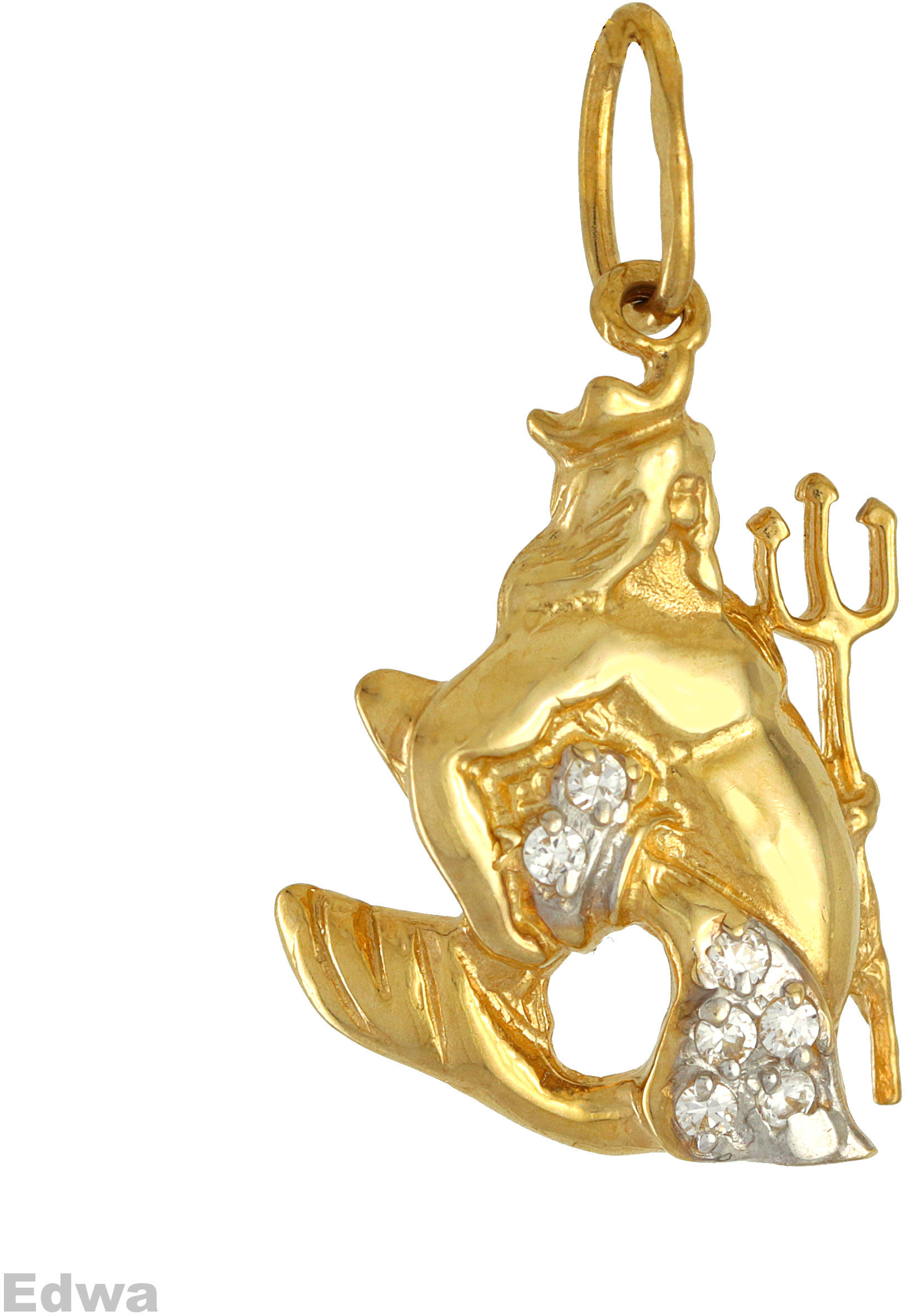 Zawieszka złota znak zodiaku Wodnik pr.585